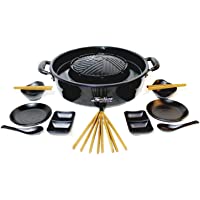TomYang - Parrilla BBQ eléctrica Thai - Barbacoa y Hot Pot